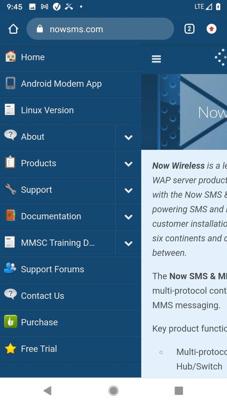 Now SMS/MMS Android Modem – Quick Start Guide | NowSMS